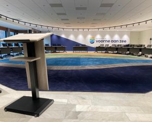 Foto van de raadzaal Voorne aan Zee